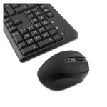 Kit CoolBox de teclado y ratón inalámbricos con conexión RF, modelo COO-KTR-02W
