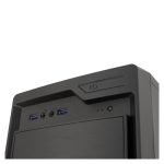 Imagen de la CoolBox Caja ATX F800 con 2 puertos USB 3.2 Gen1, SKU: COO-PCF800U3-0. Sin fuente de alimentación.