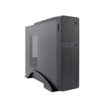 Mini PC CoolBox modelo T310, caja MATX Slim, con puerto USB-C 3.2 Gen1, multilector SD y fuente de alimentación de 500W. SKU: COO-PCT310-1