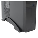 Mini PC CoolBox modelo T310, caja MATX Slim, con puerto USB-C 3.2 Gen1, multilector SD y fuente de alimentación de 500W. SKU: COO-PCT310-1