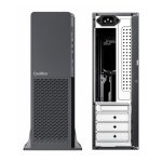 CoolBox Caja MATX Slim T313 para Mini PCs con USB-C 3.2 GEN1, fuente de 300W 80+ Bronze, SKU COO-PCT313-BZ