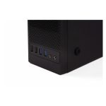 CoolBox CAJA MATX SLIM T360 con USB 3.2, fuente de 300W, eficiencia 80+ Bronze. SKU COO-PCT360-2