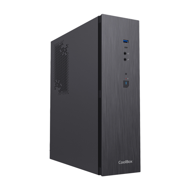CoolBox Caja MATX Slim T370 con USB-C 3.2 Gen1 y Fuente 500W CoolBox Caja MATX Slim T370 con USB-C 3.2 Gen1, Fuente de 500W y SKU COO-PCT370-1