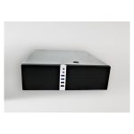 Carcasa de ordenador CoolBox COO-PCT450S-BZ Slimline de perfil bajo en color negro con fuente de alimentación de 300W