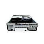 Carcasa de ordenador CoolBox COO-PCT450S-BZ Slimline de perfil bajo en color negro con fuente de alimentación de 300W