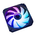 CoolBox GAMING VENTILADOR INFINITY ARGB 120MM NEGRO con iluminación ARGB y diseño compacto, SKU COO-VA-12AR02