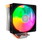 CoolBox GAMING REFRIGERADOR CPU ARGB INFINITE AIR 120 con 4 heatpipes y 180W TDP. SKU COO-VCPU-4-ARB