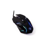 Deep Gaming DG-KTRAA-10, teclado QWERTY español con ratón USB para juego, color negro, SKU DG-KTRAA-10