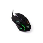 Deep Gaming DG-KTRAA-10, teclado QWERTY español con ratón USB para juego, color negro, SKU DG-KTRAA-10