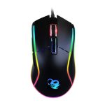 Deep Gaming DeepDarth ratón óptico para juegos con USB tipo A y 6400 DPI, SKU DG-MOU019-RGB