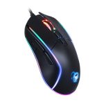 Deep Gaming DeepDarth ratón óptico para juegos con USB tipo A y 6400 DPI, SKU DG-MOU019-RGB