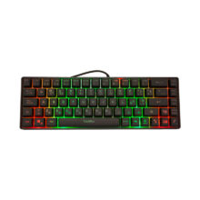 CoolBox GAMING TECLADO COMPACTO 65% TM065 RGB con iluminación multicolor y diseño compacto SKU DG-TEC65-RGB