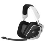 Auriculares Corsair VOID RGB ELITE Wireless con diadema para juegos, color negro y blanco, SKU CA-9011202-EU
