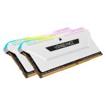 Módulo de memoria Corsair Vengeance RGB Pro de 32 GB en configuración 2 x 16 GB DDR4, SKU CMH32GX4M2E3200C16W, con iluminación RGB