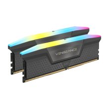 Corsair Vengeance RGB módulo de memoria 32 GB en kit de 2 x 16 GB, DDR5 a 6000 MHz, SKU CMH32GX5M2B6000Z30K