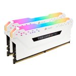 Corsair Vengeance RGB módulo de memoria de 16GB con dos módulos de 8GB DDR4 a 3600MHz, SKU CMW16GX4M2C3600C18W
