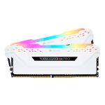 Módulo de memoria Corsair Vengeance RGB Pro de 32 GB (2 x 16 GB) DDR4, SKU CMW32GX4M2E3200C16W, con iluminación RGB