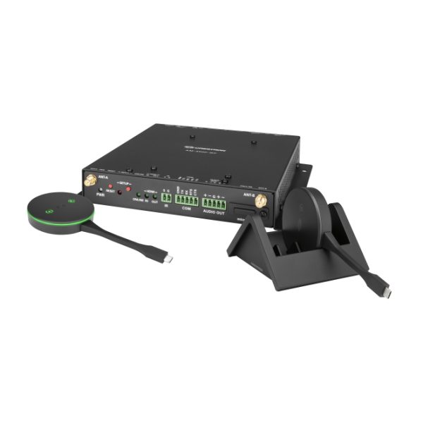 Crestron extensor audio/video AM3-212-I KIT en color negro, receptor AV de alto rendimiento ideal para sistemas AV superiores. SKU: AM3-212-I KIT.