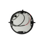 Altavoz Crestron de 2 vías en color gris, alámbrico, con una potencia de 35 W, SKU SAROS IC6ULPT-W-T-EACH+