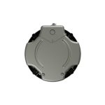 Altavoz alámbrico Crestron modelo 6512986, color gris, 2 vías, con 50W de potencia. SKU: SAROS IC6VLPT-W-T-EACH+