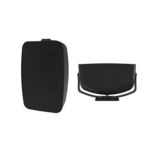 Altavoz alámbrico Crestron de 2 vías en color negro con 110 W de potencia, modelo SAROS SMT6T-AW-B-T-EACH.