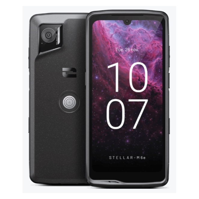 Crosscall Stellar-M6E Smartphone 6.1'' Dual SIM Android 14 5G Teléfono móvil Crosscall Stellar-M6E, pantalla de 6.1 pulgadas, doble SIM, Android 14, 5G, 4 GB RAM, 64 GB almacenamiento, batería de 4500 mAh, color negro, SKU: 1001053801926