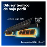 Crucial Pro CP2K64G56C46U5, módulo de memoria 128 GB en dos módulos de 64 GB cada uno, tipo DDR5 con velocidad de 5600 MHz