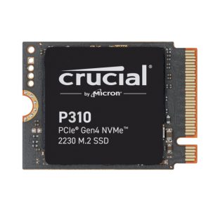 Imagen del Crucial P310 con 1TB de almacenamiento, PCIe Gen4 NVMe 2230 M.2, SKU CT1000P310SSD2
