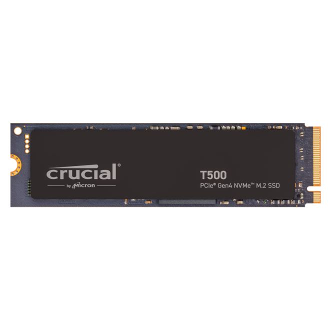 Crucial T500 1 TB M.2 PCI Express 4.0 NVMe TLC 1 Crucial T500 1 TB M.2 PCI Express 4.0 NVMe TLC Producto Imagen