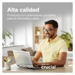 Disco duro Crucial E100 de 2 TB M.2 con interfaz PCIe 4.0 NVMe, SKU CT2000E100SSD8