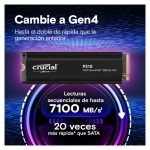 SSD Crucial P310 con 2 TB de capacidad, interfaz M.2 PCI Express 4.0 NVMe, SKU: CT2000P310SSD5