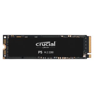 El Crucial P5 2 TB M.2 PCI Express 3.0 NVMe 3D NAND SSD modelo CT2000P5SSD8, ideal para almacenamiento rápido y eficiente