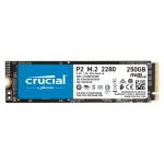 Crucial P2 250 GB SSD, M.2 PCI Express 3.0 NVMe, con tecnología 3D NAND, SKU CT250P2SSD8T