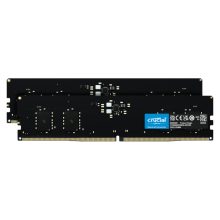 Imagen del módulo de memoria Crucial CT2K8G48C40U5 de 16 GB que consiste en 2 x 8 GB DDR5, SKU CT2K8G48C40U5