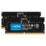 Imagen del módulo de memoria Crucial CT2K8G56C46S5 16 GB dividido en 2 x 8 GB DDR5. SKU: CT2K8G56C46S5.