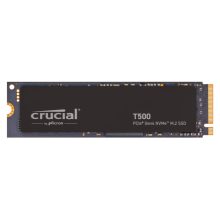 Disco duro Crucial T500 SSD M.2 PCIe 4.0 de 500 GB con tecnología 3D TLC NAND, SKU CT500T500SSD8