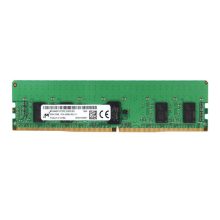 Micron módulo de memoria RAM de 8 GB DDR4 ECC, modelo MTA9ASF1G72PZ-3G2E1, con alta velocidad y capacidad de corrección de errores, ideal para servidores y estaciones de trabajo.