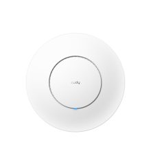 Imagen del Cudy AP1300, un punto de acceso inalámbrico blanco que ofrece 867 Mbit/s de velocidad y soporte para Energía sobre Ethernet. SKU AP1300_P.