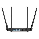 Imagen del router inalámbrico Cudy LT400, banda única de 2,4 GHz, con tecnología 4G color negro. SKU LT400