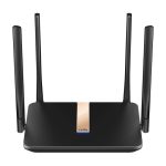 Cudy LT500D, router inalámbrico Ethernet rápido, doble banda (2,4 GHz / 5 GHz), 4G, color negro, SKU LT500D