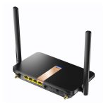Cudy LT500D, router inalámbrico Ethernet rápido, doble banda (2,4 GHz / 5 GHz), 4G, color negro, SKU LT500D