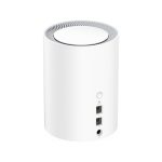 Cudy M1800 2-pack de routers Wi-Fi 6 con bandas 2,4 GHz y 5 GHz en color blanco, SKU M1800(2-Pack)