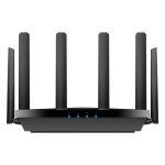 Cudy P5 router inalámbrico de doble banda 2,4 GHz y 5 GHz con Gigabit Ethernet, SKU P5, en color negro