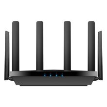 Cudy P5 router inalámbrico de doble banda 2,4 GHz y 5 GHz con Gigabit Ethernet, SKU P5, en color negro
