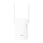 El amplificador de señal Wi-Fi Cudy RE1200, ideal para mejorar la velocidad y cobertura de la red inalámbrica en el hogar o la oficina. SKU: RE1200