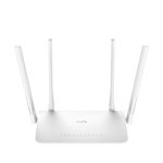 Router Cudy WR1300 con capacidad Gigabit Ethernet, doble banda 2,4 GHz y 5 GHz en color blanco con SKU WR1300