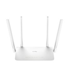 Router Cudy WR1300 con capacidad Gigabit Ethernet, doble banda 2,4 GHz y 5 GHz en color blanco con SKU WR1300