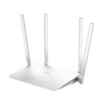 Router Cudy WR1300 con capacidad Gigabit Ethernet, doble banda 2,4 GHz y 5 GHz en color blanco con SKU WR1300