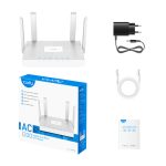 Cudy WR1300E router inalámbrico Gigabit Ethernet de doble banda (2,4 GHz / 5 GHz) en color blanco