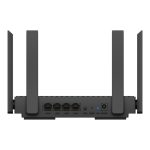 Cudy WR1500, un router inalámbrico Gigabit Ethernet con doble banda (2.4 GHz y 5 GHz) en color negro, SKU WR1500